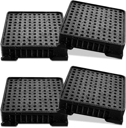 4 Stück Aktivkohlefilter passend für Liebherr Fresh Air Kühlschrank 9096989 9882429 9882460 988246000 988246001, Ersatzfilter für 7440021-00, Kühlschrankfilter