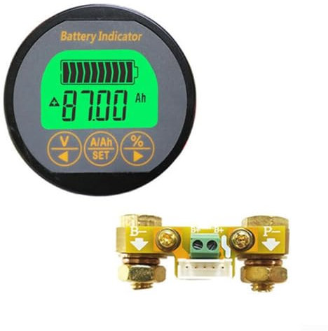 Efficient Battery Capacity Tester, Battery Capacity Voltage Meter, Waterproof Battery Capacity Tester Voltmeter, For Ni-MH, Ni-CD, Li-ion Batterie