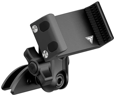 Tackform Lüftungsschlitz-Handyhalterung kompatibel mit Jeep JL, Gladiator und 4XE 2018–2023, CNC-Billet-Aluminium, rutschfest, kratzfest, Universal-Halterung, kompatibel mit iPhone, Galaxy, mehr,