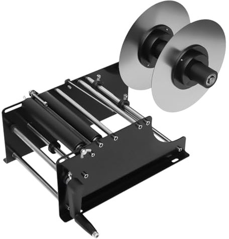 Alnemy Etikettiermaschine Manuelle Etikettiermaschine Runde Flasche Kann Aufkleber Etikettierer Selbstklebend 10-30 Stück/min,MT-30 Flaschenetikettierer