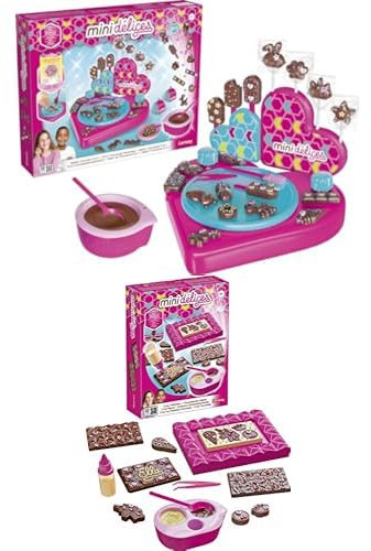 Mini Delices - Lot Mini Délices Création De Tablettes + Série Cuisine Créative - Kit pour Enfants Dès 6 Ans - Accessoires Inclus - Idée Cadeau Pâtisserie Anniversaire - Amusement Garanti