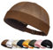 Enwokran Docker Cap Verstellbar Seemannsmütze UV-Schutz Dockermütze Sommer Hafenmütze Fischermütze Unisex Masche Brimless Rolled Cuff Harbour Beanie Mütze (Braun)