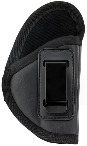 Universelles IWB-Holster zum verdeckten Tragen für kompakte .380-Pistolen, leichtes PU-Leder, bequem und sicher