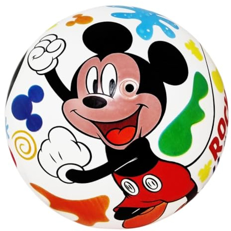 Disney Mickey Mouse Micky Ball Bioball für Handball Meer Strand Garten 17 cm