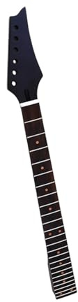 Gitarrenhals Selberbauen 6-saitige Einzel-Tremolo-E-Gitarre 24 Bünde Ahorn Mattes Finish DIY Hals