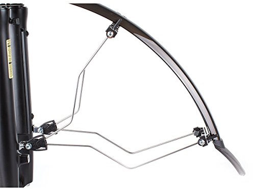 SKS Unisex Adult Front Wheel Stay Kit Spare Part, Black, One Size