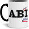 Abi-Tasse Check 2020 - Innen & Henkel Schwarz - Abitur-Tasse/Schule/Lehrer/Prüfung/Geschenk/Studium/Schul-klasse/Beste Qualität - 25 Jahre Erfahrung