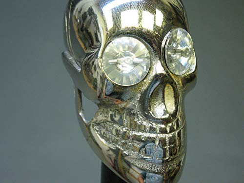 Gehstock Spazierstock Wanderstock Bräutigam Skull Totenkopf 94 cm M151