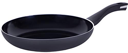 Berndes 20 cm, b.Green Alu Induction, Padella Realizzata al 100% da lattine di Bevande riciclate, forgiato Alluminio, Nero