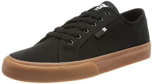 DC Shoes - ADYS300591, Zapatillas para Hombre, Negro / Blanco, 38 EU