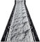 rugsx Läufer Antirutsch MARMUR Marmor, Stein grau 57x620 cm