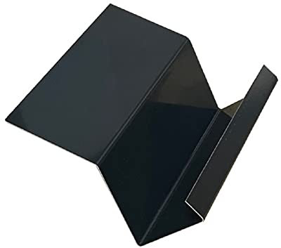 Verbinder Vordach Dachrinne Aluminium anthrazit V- Mini