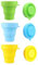 KQNM Lot De 3 Gobelet pliable Tasse De Voyage Pliable,Tasse pliable,Tasses en Silicone Pliables avec Couvercle, Gobelets Extensibles, Tasses réutilisables pour Le Camping