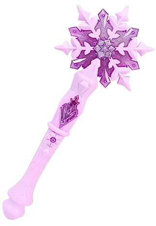 MAGICLULU de princesse lumineuse en forme de flocon de neige pour Noël, Halloween, fête (sans piles)