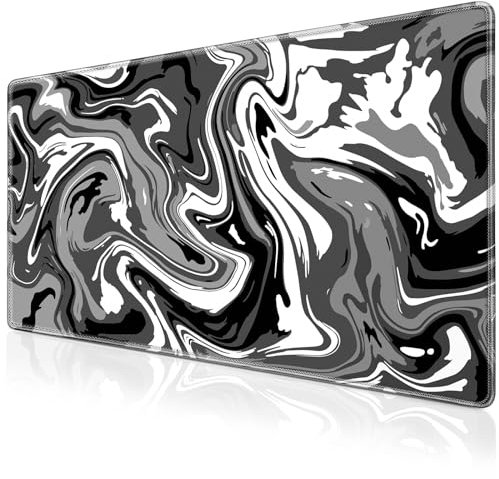 Mauspad XXL 900x400mm Gaming Mousepad - wasserdichte Schreibtischunterlage mit vernähten Kanten, Anti-Rutsch Design für Game/Office- Kompatibel mit PC, MacBook & Gaming Desk Mat