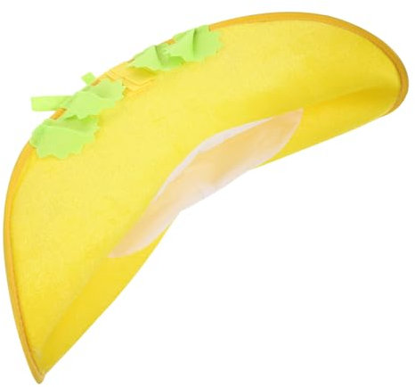 CALLARON Taco-kopfbedeckung Partyhut Lustige Hüte Für Erwachsene Sombrero-stirnbänder Witzige Hüte Fiesta-partygeschenke Essenskostüme Lustiges Kostüm Tuch Cosplay Mexiko Kind