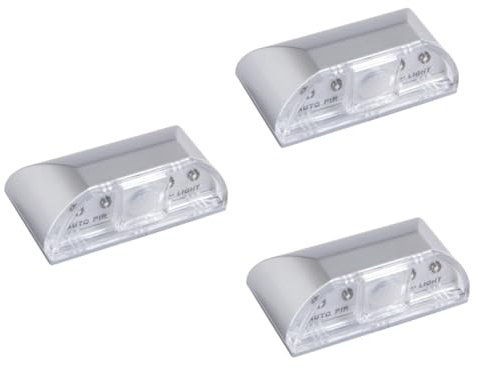 OSALADI LED Intelligent Door Lock Sensor Light 6 Stk Kleines Nachtlicht Infrarot-sensorlicht Infrarot-sensorlampe Nachtlampe Schrank Kleine Wandlampe