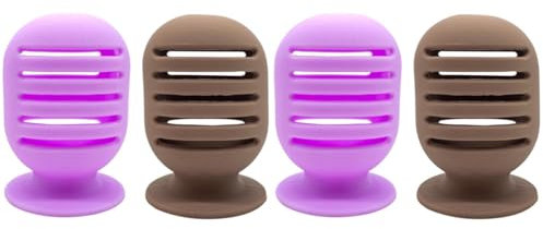 Lot De 2 Étuis De Rangement Pour Éponges De Maquillage Support En Silicone Boîte À Éponges De Maquillage Organisateur De Beauté Portable 2 Pièces X 2