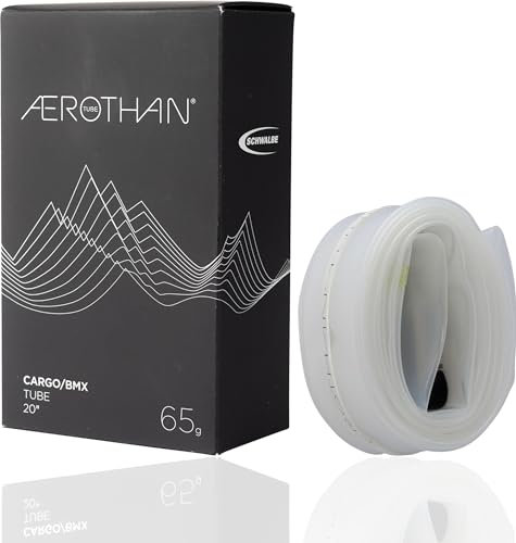 Schwalbe Aerothan Schlauch – Fahrradschläuche für Urban, MTB, Race und Touring Fahrräder – Fahrradschlauch 20 Zoll – Ventil SV 40mm – TPU, 54/62-406 – Made in Germany