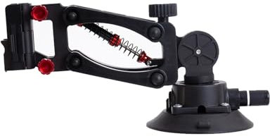 FEICHAO 4.5inch Car Holder Suction Cup Mount Stabilizer Gimbal Camera Shock-Absorbing Spring Bracket Compatible with Osmo Pocket 3 Camera