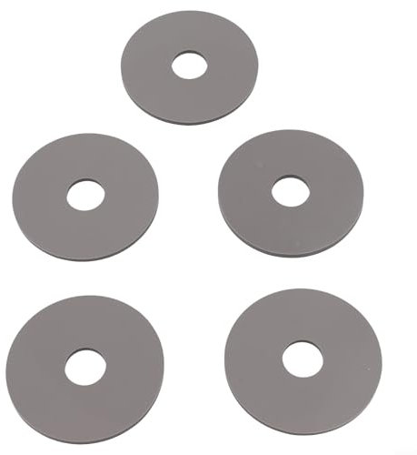 Spülventildichtung 5 Packungen WC-Spülkasten-Dichtung Membran-Basisdichtung Unterlegscheibe Ersatz-Ablaufventil Wasserstop-Gummiring Dichtungen Teile
