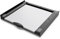 Meliconi - Kit de superposición universal negro + estante deslizante de madera TORRE DARK para lavadora y secadora