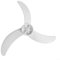 Replacement Fan Blades 18 Inch Plastic Blades for Floor and Table Fans, Lightweight and Long Lasting (White)
