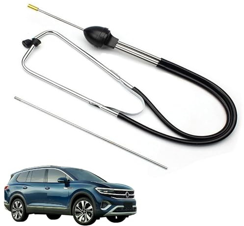 Xiciki Stethoskop kfz, Mechaniker-Stethoskop, KFZ Werkzeug, Maschinen Diagnose Prüfer Tester Werkzeug, Automotortester Zylinder Diagnosewerkzeug, Hörgerät für Autos, Lastwagen und Motorräder