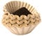 8-12 Cup Basket Coffee Filter Natural Brown Unbleached Paper 200 Count