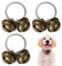 3 Stück Glocken,Laute Katzen Dog Glocke,Haustier Bells,Glöckchen,Kleine Glocke Halsband Anhänger,Hundeglocke Jagd,Hundeglocken Tracker Anti Verlust,Haustiere Laut Schellen,Basteln Katzenglocke