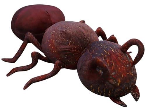 KUKUShining Simuliertes Ameisen Plüschtier, Ausgestopfte Insektentiere Weiches Plüschtier Umarmungskissen Parodie Geschenk Kinder Heimdekoration(70cm/27.6in)