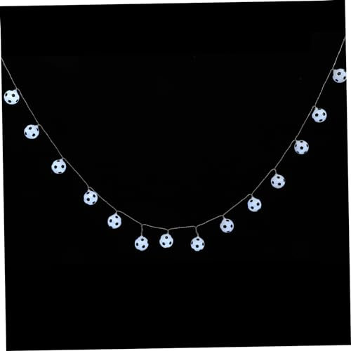 Hemobllo Fußball Led Lichterkette Mit Lampen Batteriebetrieben Kreative Beleuchtung Für Partys Schlafzimmerdeko Outdoor-events Für Sportveranstaltungen Und Geburtstagsfeiern