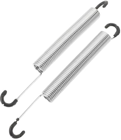 BESTYASH 2 Stück Reparaturset mit 7-Zoll Spannfedern aus Stahl für Relaxsesseln und Sofas zur Verbesserung der Sitzmechanik und Geräuscharmen Funktion im Wohnbereich