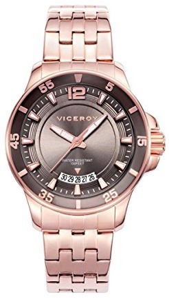 Viceroy 42252-45 - Reloj analógico de Cuarzo con Correa de Acero Inoxidable para Mujer