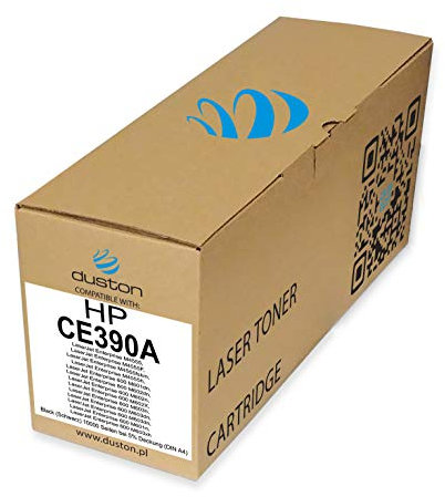 duston CE390A, 90A Schwarz Toner kompatibel mit HP M601 M602 M603 M4555