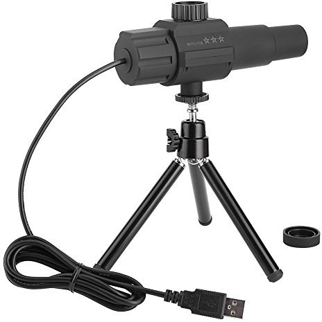 Telescopio de cámara digital, pantalla USB Monoculares 2MP 70X Zoom inteligente Detección de movimiento Grabadora de video Videocámara con trípode para observación de aves Caza de vida silvestre Sende