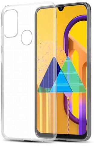 Cadorabo Hülle kompatibel mit Samsung Galaxy M21 / M30s Hülle Silikon Handyhülle für Galaxy M21 Case aus [Nie vergilben Technologie], Kratzfeste Schutzhülle für Samsung Galaxy M21 - VOLL TRANSPARENT