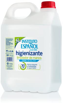 Instituto Español Limpiador Higienizante 5 L Ml, 5000 Mililitro