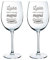 Regalo Personalizado para Madres: Copas de Vino para ‘la Mejor mamá del Mundo Mundial’ grabadas con su Nombre