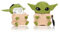 ZAHIUS Silikon Hülle Kompatibel mit Airpods 1 & 2 Case Cover Lustige Abdeckung [Yoda Alien] (Gelb)