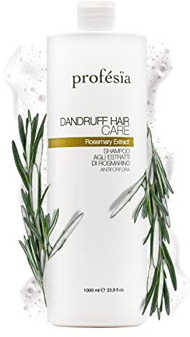 Anti Schuppen Shampoo Rosmarin Seboregulierendes 1000 ml - Shampoo Fettiges Haar Klärend, Stärkt, Trocknet Nicht Aus, Beruhigend, Professionelles für Juckende Kopfhaut - Shampoo Damen Herren PROFESIA