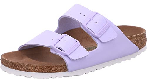 Birkenstock Arizona earthy lavender fog veg, Birkibuc PIANELLE DONNA 35