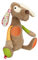 SIGIKID 42845 Stofftier Hund Patchwork Sweety Kuscheltier zum Spielen & Schmusen aus weichem Materialmix für Babys und Kinder, Jungen und Mädchen von 0 Monaten bis 8 Jahren Mehrfarbig/Hund 32 cm