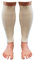 banora ANGOFORM Wadenwärmer für Damen und Herren in der Naturqualität mit 68% Schurwolle kbT/28% Seide/4% Elasthan (naturweiß, Gr. L/XL)