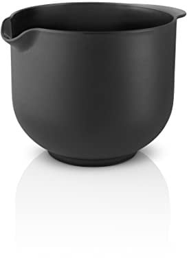 Eva Trio | Eva Rührschüssel 1,5 l |Die optimale Rührschüssel für vielfältige Situationen – 4 gängige Größen und EIN praktischer Multifunktions-Deckel (separat erhältlich) | Black