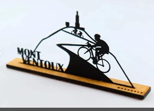 Generisch Mont VENTOUX! Hast du es geschafft? (133) - Wandkunst - Plakette - Schwarz