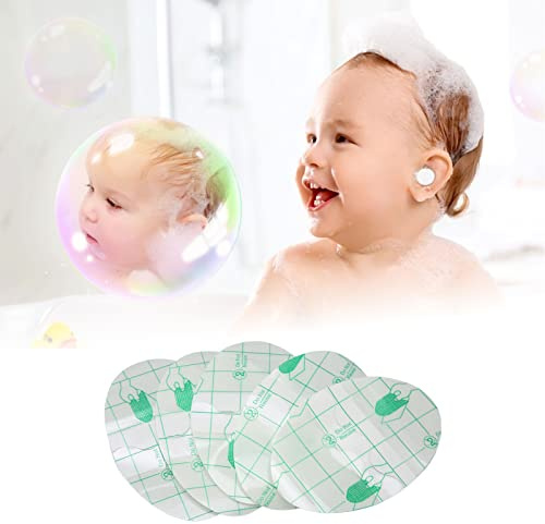 6 Gehörschutz für Kleinkinder, 60 Blatt Wasserdichte Ohraufkleber für Babys, Ohrkorrektoren für Neugeborene, Einweg-Gehörschutz Zum Schwimmen, Baden, Surfen, Schnorcheln,
