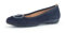 Gabor Damen Klassische Ballerinas, Frauen Flats,Sommerschuhe,Slipper,Ballerina-Schuhe,Ballett-Schuhe,Ballet-Flats,Atlantik,40.5 EU / 7 UK