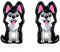 YFN Schäferhund Ohrringe für Frauen Sterling Silber Shepherd Schmuck Mother's Day Graduation Geburtstag Geschenk (sheepdog)