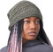 CHARM Slouch Strickmütze Baumwolle Chemo Hut - Sommer Weite Mütze Hipster Beanie Herren Damen Khaki